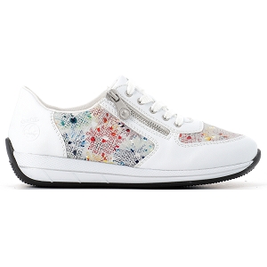 BOOM SNEAKERS RIEFLET 1112:Blanc Multi