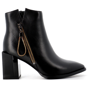 SNEAKER COMBI WHITE MADELEINE:Noir