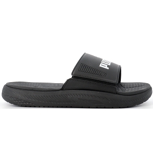 PUMA SOFTRIDE SLIDE<br>Noir