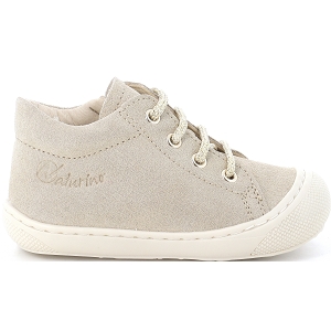 NATURINO COCOON ZIP SUEDE<br>Doré