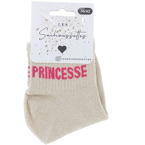 SACHOUSSETTES PRINCESSE COURTE<br>Beige