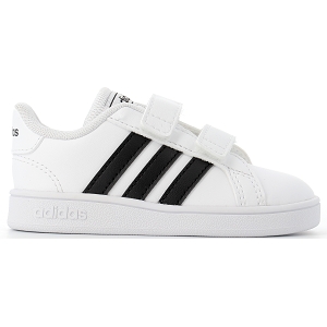 ADIDAS GRAND COURT I<br>Blanc Noir