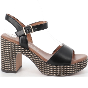 BROSSE TEXTILE MARINETTE 28008:Noir combiné