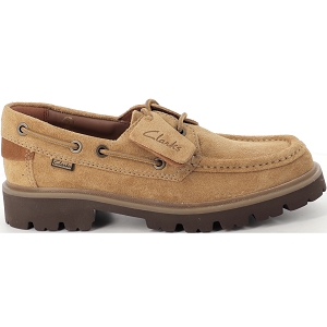 CLARKS CLEYHILL BOAT<br>Marron clair