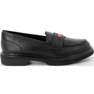 REQINS JACK CUIR<br>Noir