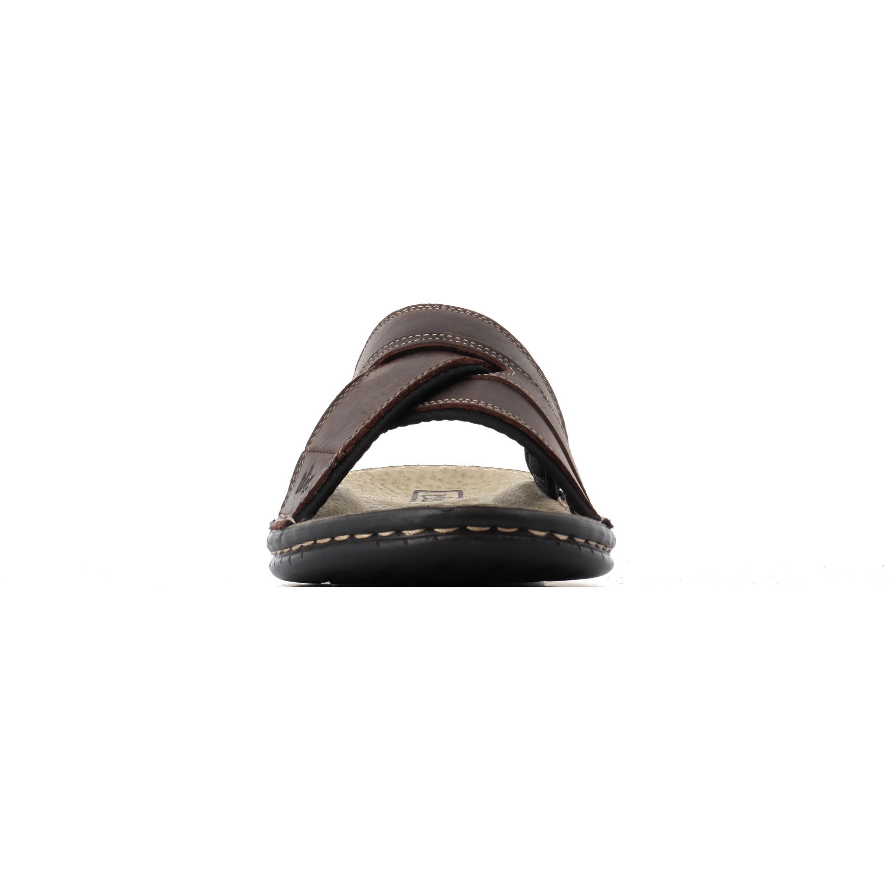 Sandales Homme TBS VENICIO - Cuir Marron, Semelle Caoutchouc - Confortable, Style Décontracté Ou Habillé